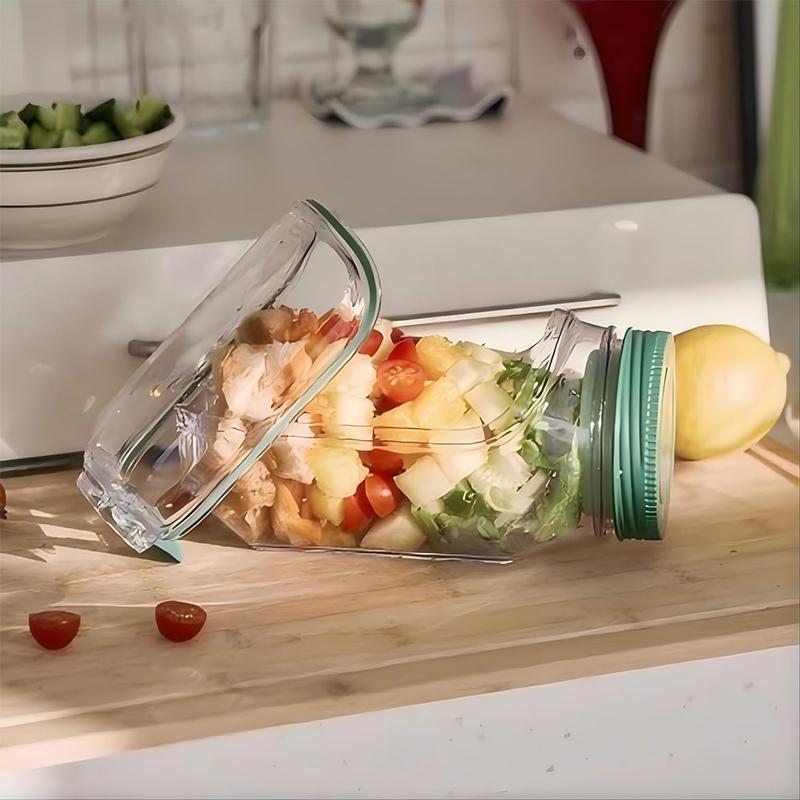 Leakproof Salad Container - Keeps Your Lunch Fresh, Crisp, and Ready to Go