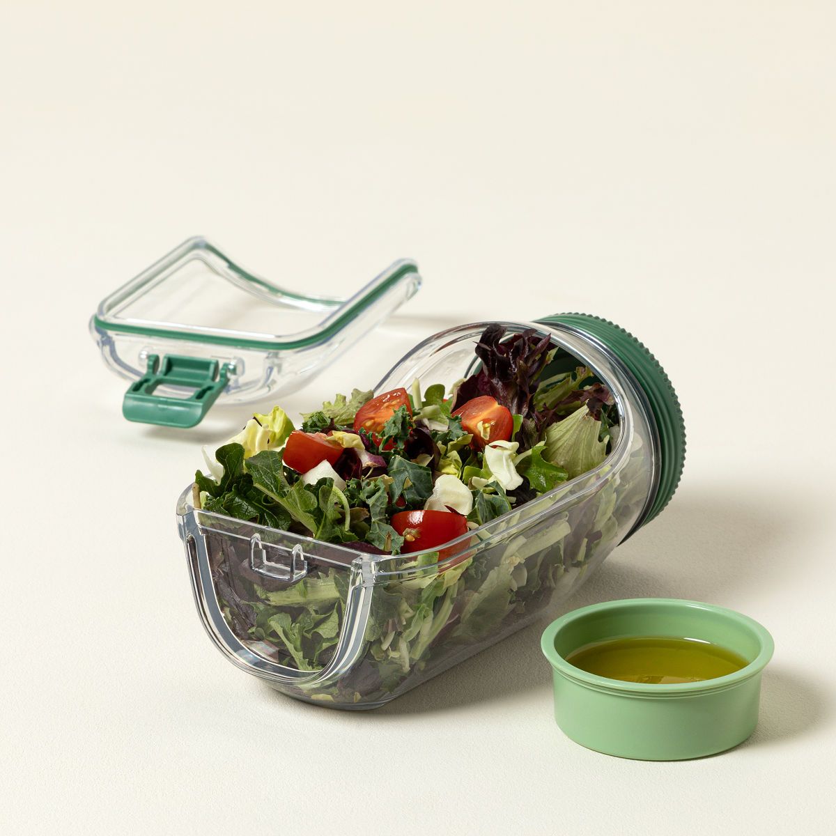 Leakproof Salad Container - Keeps Your Lunch Fresh, Crisp, and Ready to Go