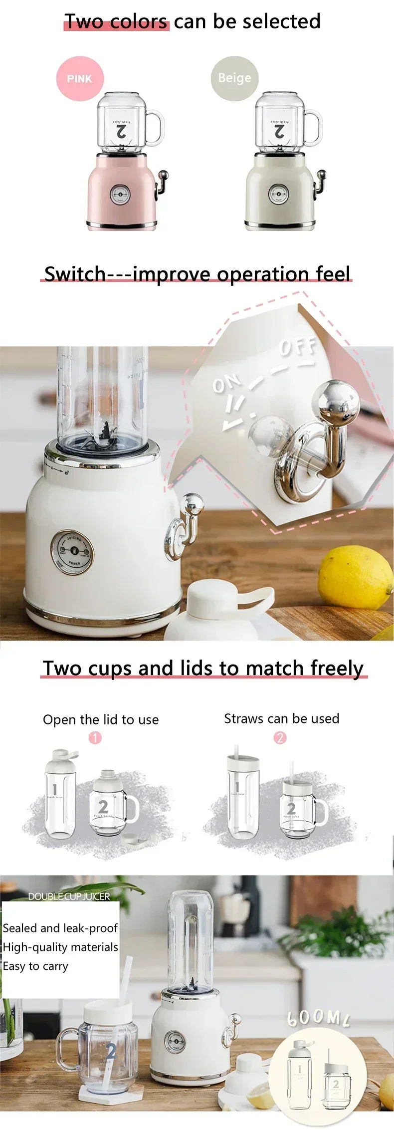 Fresh Juice in 30 Seconds - No Prep, No Mess, Just Pure Flavor