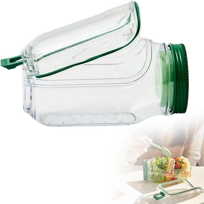 Leakproof Salad Container - Keeps Your Lunch Fresh, Crisp, and Ready to Go