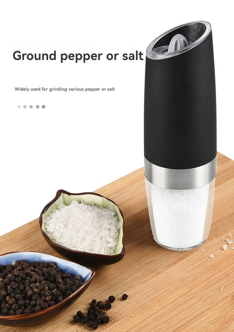 Electric Gravity Pepper Grinder – Fresh Flavor with a Simple Tilt