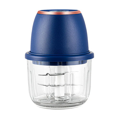 The 6-Blade Mini Chopper That Turns Prep Into Seconds