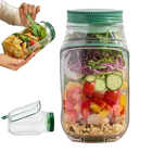 Leakproof Salad Container - Keeps Your Lunch Fresh, Crisp, and Ready to Go