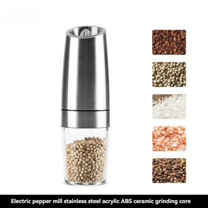 Electric Gravity Pepper Grinder – Fresh Flavor with a Simple Tilt