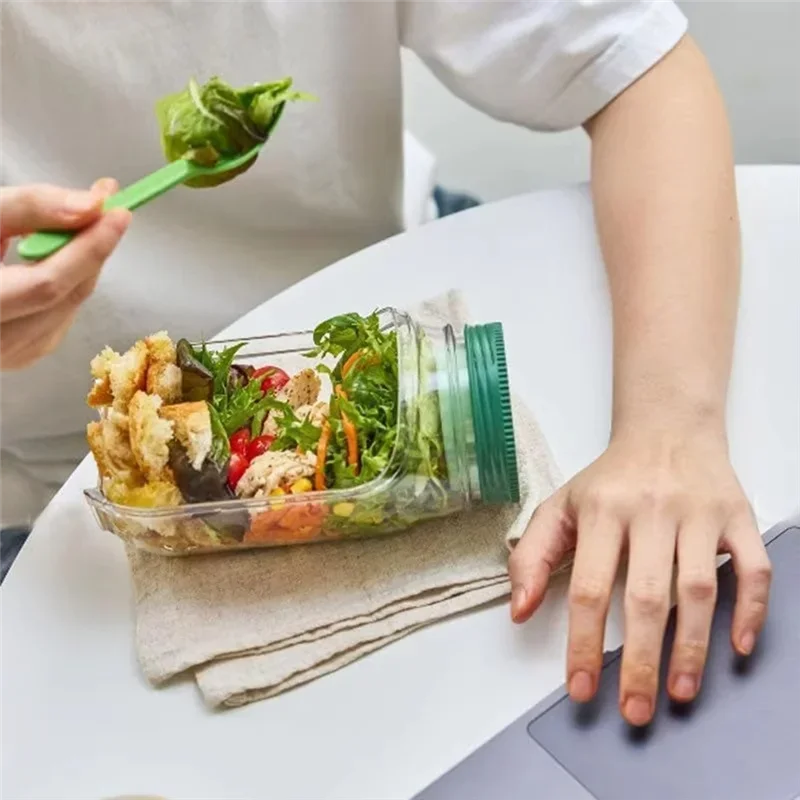 Leakproof Salad Container - Keeps Your Lunch Fresh, Crisp, and Ready to Go