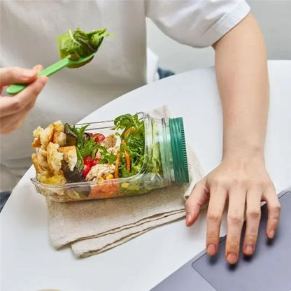 Leakproof Salad Container - Keeps Your Lunch Fresh, Crisp, and Ready to Go