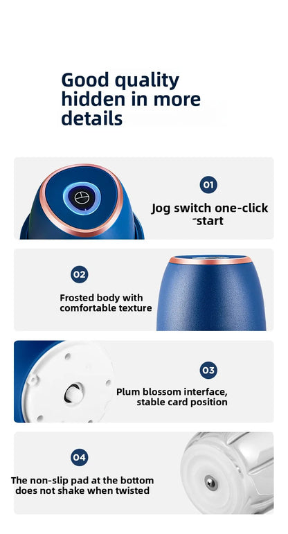 The 6-Blade Mini Chopper That Turns Prep Into Seconds